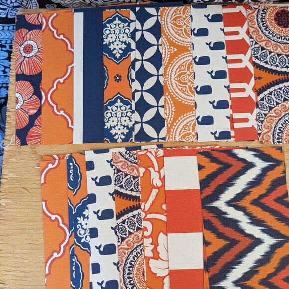 Blue & Orange Card Making Kit - Picture 2 of 4